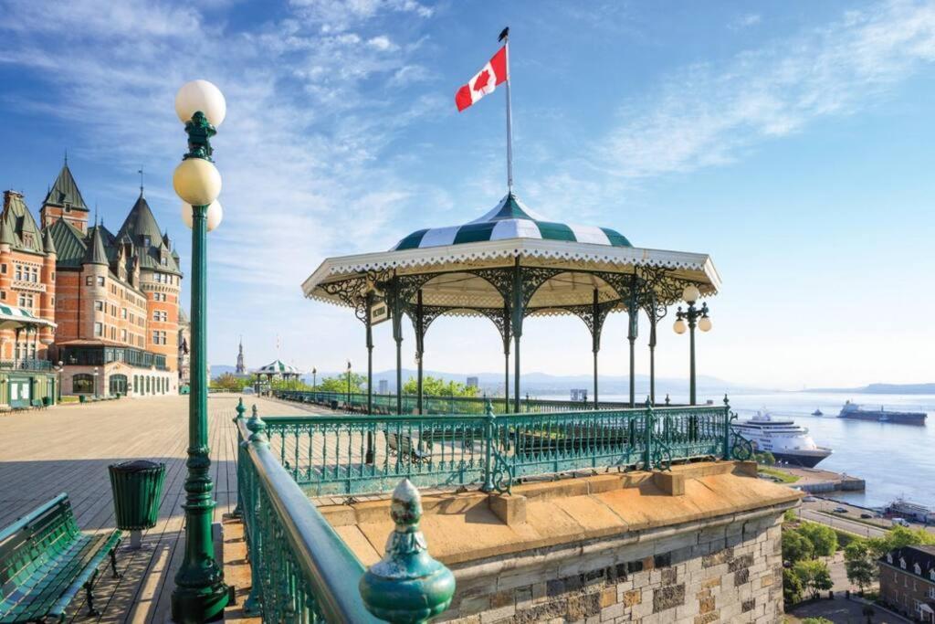 Apartament Lit King - 1Ch Bien Situe Pour Decouvrir Quebec Zewnętrze zdjęcie