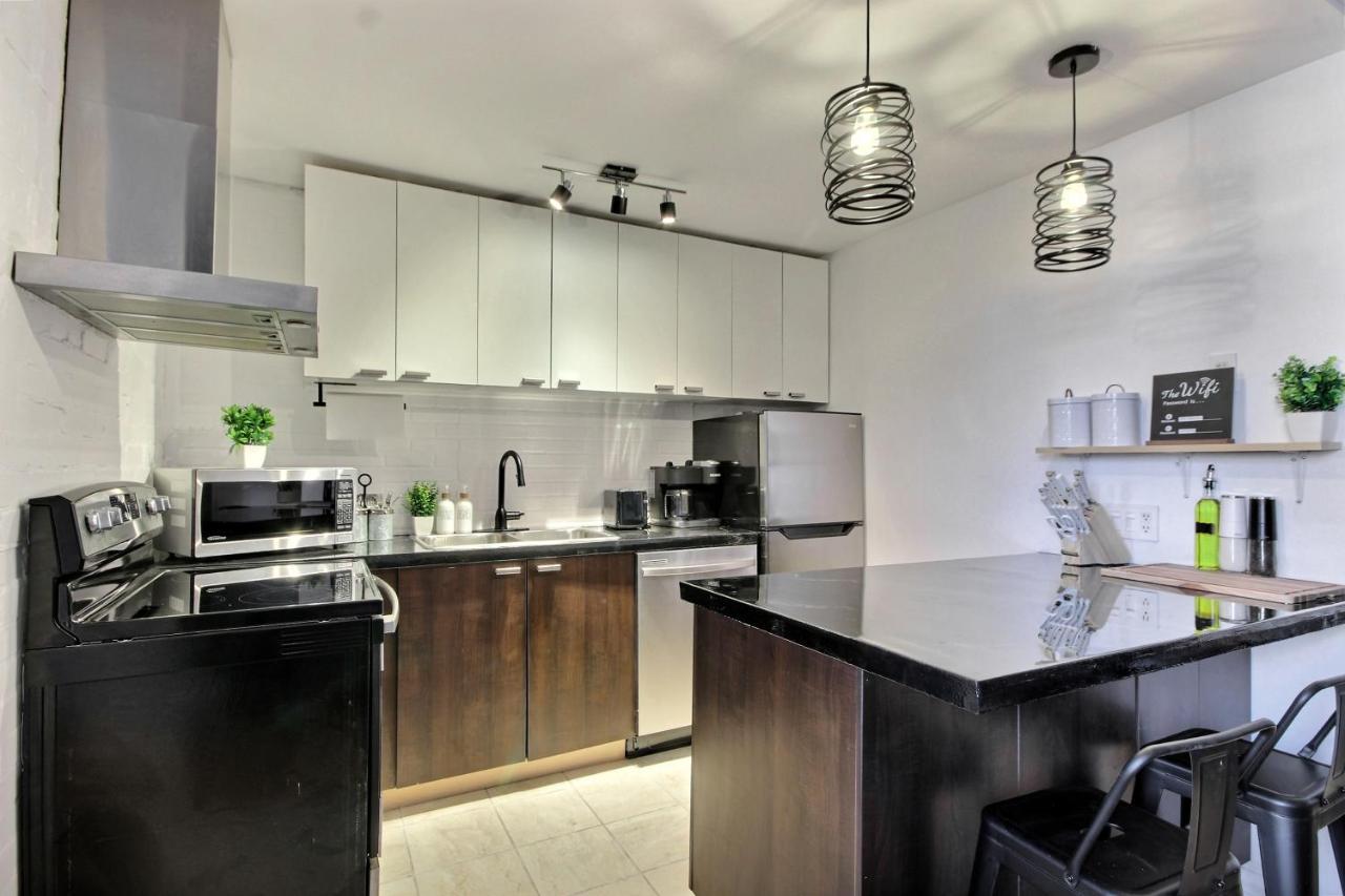 Apartament Lit King - 1Ch Bien Situe Pour Decouvrir Quebec Zewnętrze zdjęcie