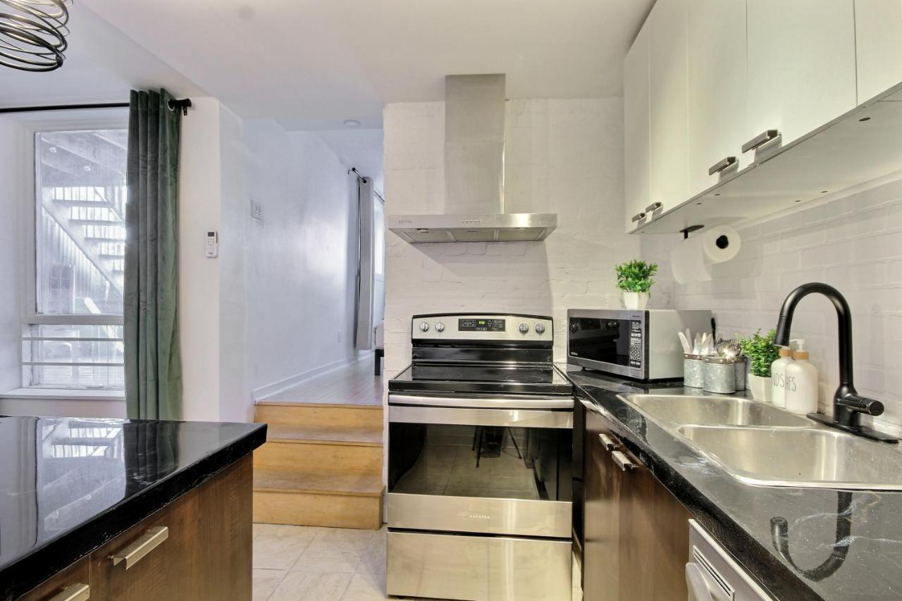 Apartament Lit King - 1Ch Bien Situe Pour Decouvrir Quebec Zewnętrze zdjęcie